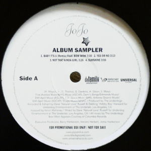 iڍ F JOJO(12) ALBUM SAMPLER