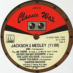 iڍ F JACKSON 5(12) MEDLEY