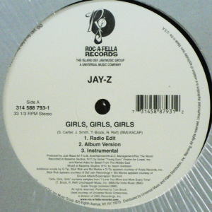 iڍ F JAY-Z(12) GIRLS GIRLS GIRLS