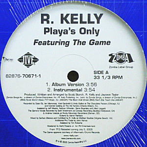 iڍ F R.KELLY FT.GAME(12) PLAYA'S ONLY