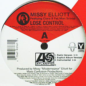 iڍ F MISSY ELLIOTT FT.CIARA(12) LOSE CONTROL