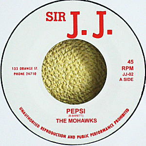 iڍ F THE MOHAWKS(EP) PEPSI / MONY MONY