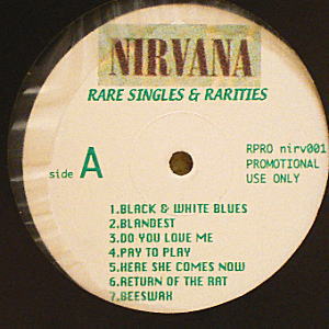 iڍ F NIRVANA<LP>/RARE SINGLES & RARITIES