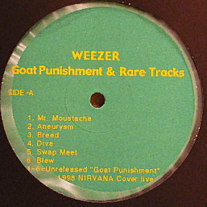 iڍ F WEEZER <LP>/ Goat Punishment & Rare Tracks