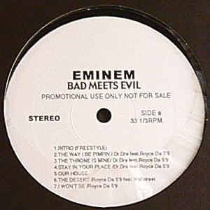 iڍ F EMINEM<LP>/BAD MEETS EVIL