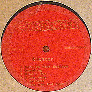 iڍ F Goldfinger<10inch.>/Richter and Ted Nugent