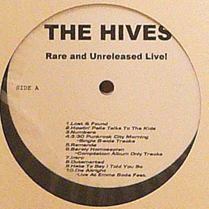 iڍ F THE HIVES<LP>/Rare and Unreleased Live!