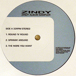 iڍ F ZINDY(12) ALBUM SAMPLER