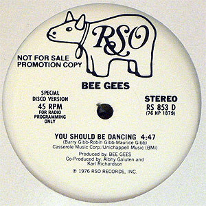 iڍ F BEE GEES(12) YOU SHOULD BE DANCING