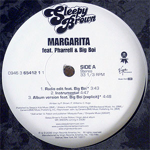 iڍ F SLEEPY BROWN FEAT. PHARRELL & BIG BOI(12) MARGARITA yZ[iz