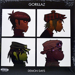 iڍ F GORILLAZ(2LP) DEMON DAYS