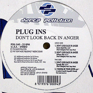 iڍ F PLUG INS(12) DON'T LOOK BACK IN ANGER@yIAVX̃J@[łIz