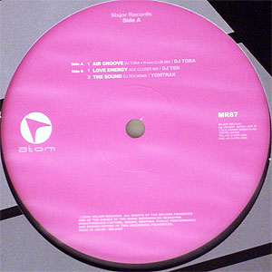 iڍ F DJ TORA / DJ TEN / YAMTRAX(12) AIR GROOVE / LOVE ENERGY / THE SOUND