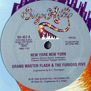 iڍ F GRANDMASTER FLASH(12) NEW YORK NEW YORK