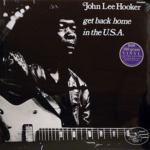iڍ F JOHN LEE HOOKER@(WE[EtbJ[)@(LP2g 180gdʔ)@^CgFGET BACK HOME IN THE U.S.A. yfbhXgbN!!z