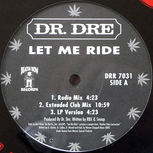 iڍ F DR. DRE(12) LET ME RIDE
