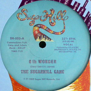 iڍ F THE SUGARHILL GANG(12) 8TH WONDER