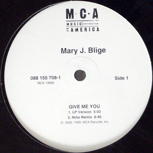 iڍ F MARY J BLIGE(12) GIVE ME YOU