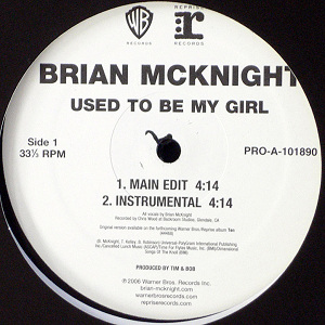 商品詳細 ： 【プロモ祭り♪奇跡の半額↑】 BRIAN McNIGHT(12 PROMO) USED TO BE MY GIRL