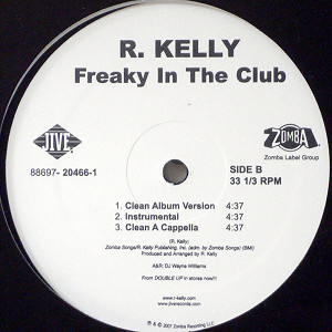 商品詳細 ： R.KELLY(12) HOOK IT UP / FREAKY IN THE CLUB