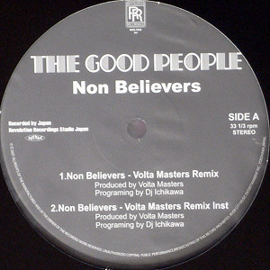 THE GOOD PEOPLE(12) NON BELIVERS REMIX -DJ機材アナログレコード専門