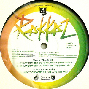 iڍ F RAKKAZ(12) WHAT YOU WON'T DO FOR LOVE