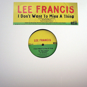 商品詳細 ： LEE FRANCIS(12) DON'T WANNA MISS A THING