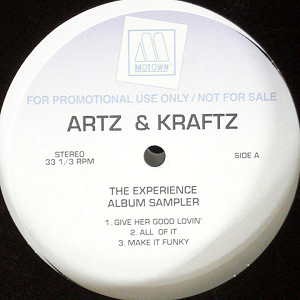 iڍ F ARTZ & KRAFTZ(12) THE EXPERIENCE ALBUM SAMPLER
