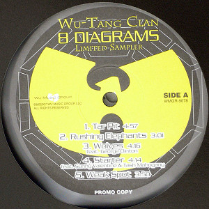 商品詳細 ： WU-TANG CLAN(12) 8 DIAGRAMS (限定サンプラー)