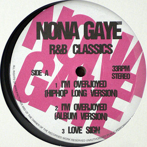 商品詳細 ： NONA GAYE(12) R&B CLASSICS