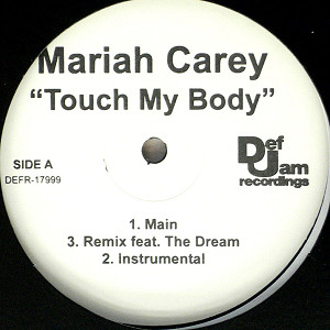 商品詳細 ： MARIAH CAREY(12) TOUCH MY BODY /FINER THINGS