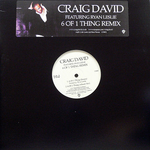 商品詳細 ： CRAIG DAVID(12) 6 OF 1 THING REMIX