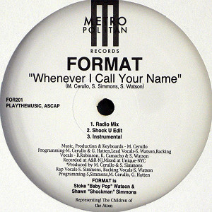 iڍ F FORMAT(12) ANYTHING TO MAKE YOU LOVE ME