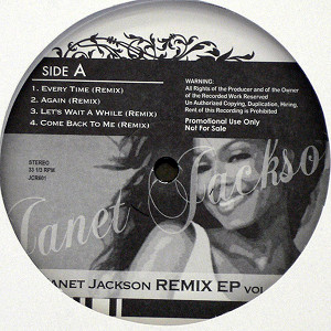 商品詳細 ： JANET JACKSON(12) REMIX EP VOL.1