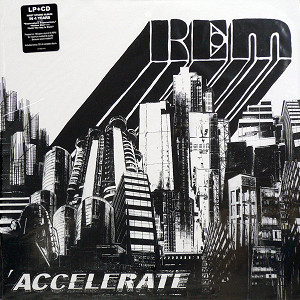 商品詳細 ： 【OTAIRECORD ULTRA VINYL SALE!枚数限定50%OFF!】 R.E.M.　(LP2枚組 180g重量盤 + CD)　タイトル名：ACCELERATE