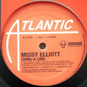 商品詳細 ： MISSY ELLIOTT(12) CHING A LING