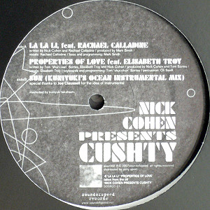 商品詳細 ： NICK COHEN PRESENTS CUSHTY(12) EP 1