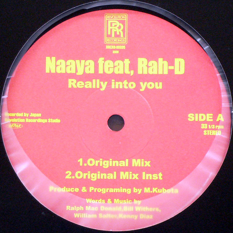 商品詳細 ： NAAYA FEAT. RAH-D(12) REALLY INTO YOU