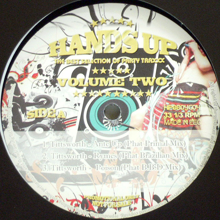 商品詳細 ： V.A.(12) HANDS UP VOL.2