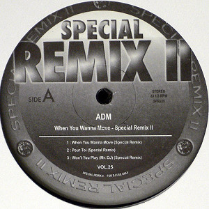 iڍ F ADM(12)@WHEN YOU WANNA MOVE (SPECIAL REMIX)