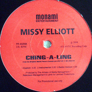 MISSY ELLIOTT(12) CHIG-A-LING -DJ機材アナログレコード専門店OTAIRECORD