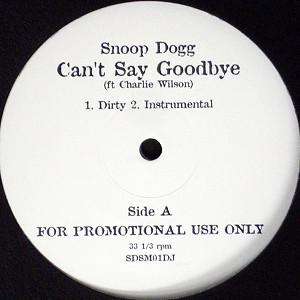 商品詳細 ： SNOOP DOGG(12) CAN'T SAY GOODBYE