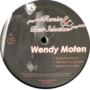 iڍ F WENDY MOTEN(12) STEP BY STEP - REMIX & BEST SELECTION