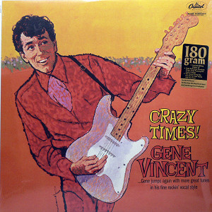 iڍ F GENE VINCENT(LP 180gdʔ) CRAZY TIMES!