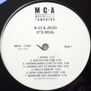 iڍ F K-CI & JOJO(LP) IT'S REAL