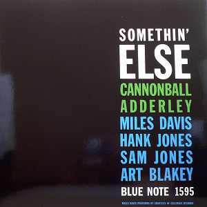 商品詳細 ： CANNONBALL ADDERLEY　(キャノンボール・アダレイ)　(LP)　タイトル名：SOMETHIN' ELSE