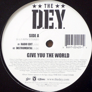 iڍ F D.E.Y.(12) GIVE YOU THE WORLD