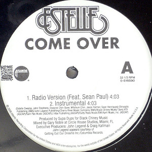 iڍ F ESTELLE(12) COME OVER FEAT. SEAN PAUL