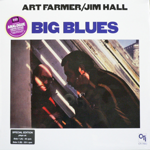 iڍ F ART FARMER@(A[gEt@[}[)@(LP 180gdʔ)@^CgFJIM HALL - BIG BLUES