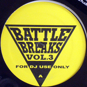 商品詳細 ： DJ Honda Recordings(LP) BATTLE BREAKS VOL.3